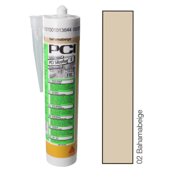 PCI Silcofug® E 1x310 ml 2692/2 Silikon bahamabeige Nr.02