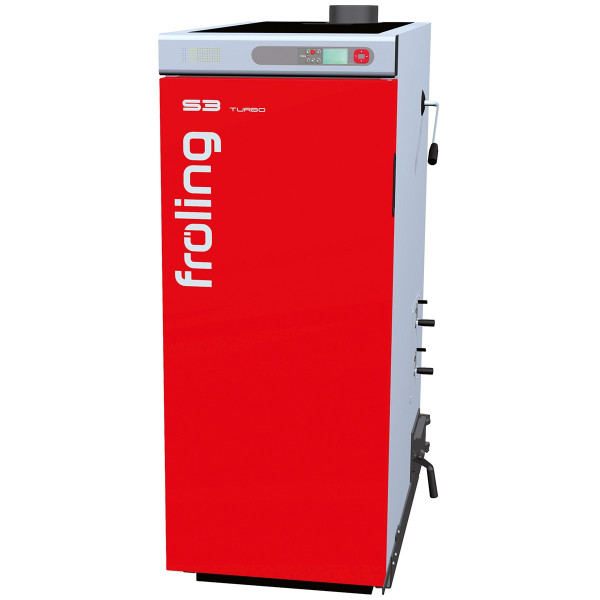 Fröling Scheitholzkessel S3 Turbo 30 kW mit S-Tronic Plus Regelung