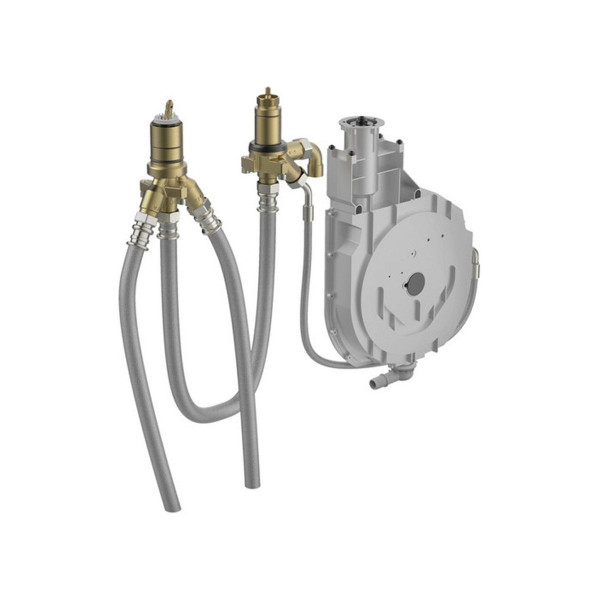 Hansa Universal Wannenrand-Einbaukörper 3-Loch DN 20 für Einzelmontage 53030300