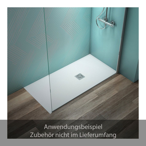 Ideal Standard Ultra Flat S+ Rechteck-Duschwanne 1400x700x30 in Carraraweiß T5613FR