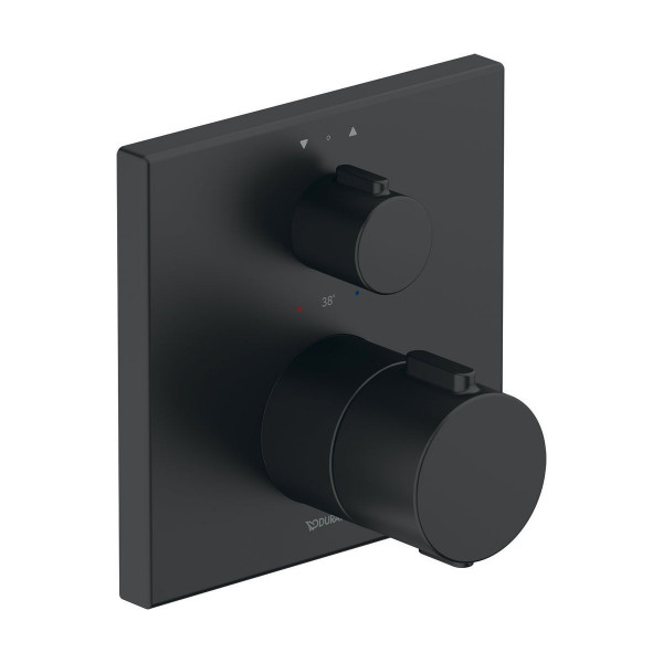 Duravit Brausethermostat Unterputz Schwarz Matt TH4200013046
