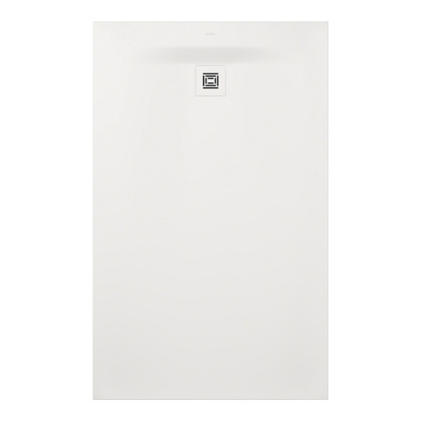 Duravit Sustano zuschneidbare Duschwanne 160 x 100 cm Weiß Matt DuraSolid Mineralguss