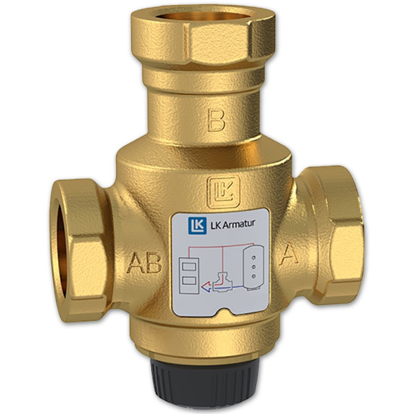 LK 823 ThermoVar R 182386 thermisches 3-Wege-Mischventil 1 1/4 IG 55 - 70 °C für Heizungsanlagen