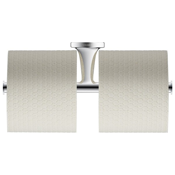 Duravit Papierrollenhalter doppelt Chrom Serie Starck T 0099381000