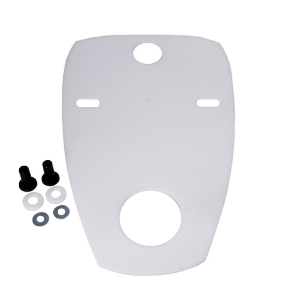 Schallschutz-Set für Urinal 630 x 380 x 5 mm inklusive Montagezubehör