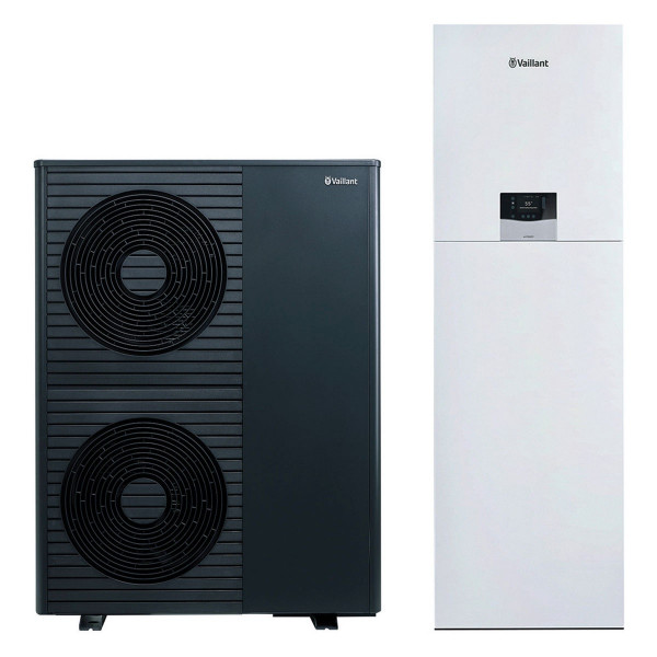 Vaillant Set 8000044749 Luft-Wasser Wärmepumpe aroTHERM plus 125/8.1 mit uniTOWER VIH QW 190/7 E 18L