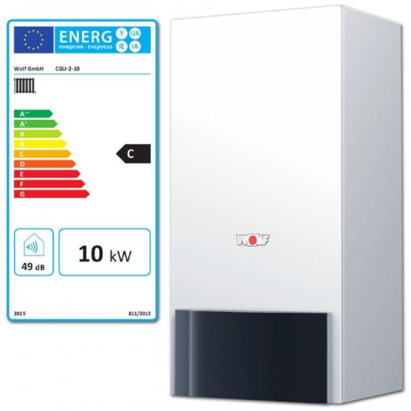 Wolf Comfortline CGU-2 Neu Gas Heizwert Therme 10kW Erdgas LL 8616110