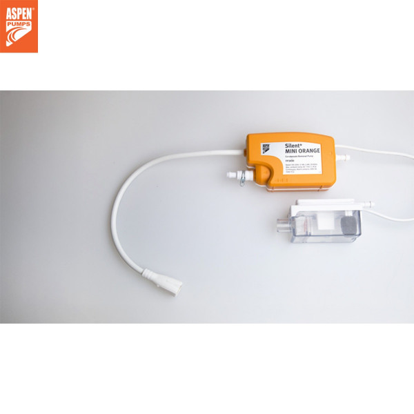 Aspen Pumps Silent+ Mini Orange Kondensatpumpe für Klimaanlagen FP3430