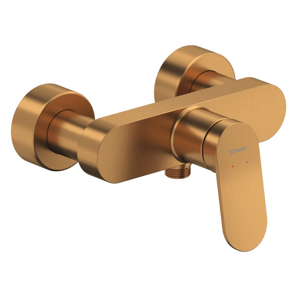 Duravit Wave Einhebel-Brausemischer Aufputz Bronze gebürstet WA4230000004