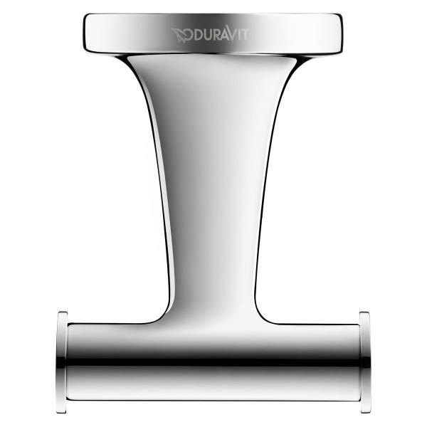 Duravit Handtuchhaken doppelt in Chrom Serie Starck T 0099301000