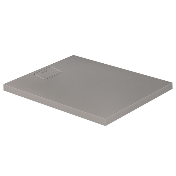 Duravit Stonetto 72014718 Duschwanne 100x80x5cm DuraSolid Q Mineralguss Betongrau