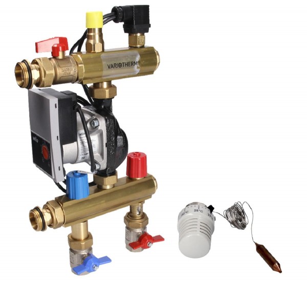 Variotherm Festwertregelset Grundblock mit WILO Yonos PARA Pumpe