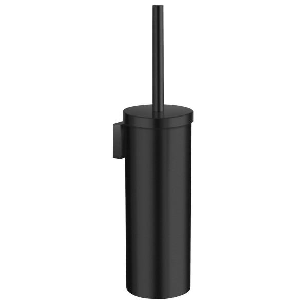 Smedbo HOUSE Toilettenbürste schwarz mit Behälter aus Messing RB332