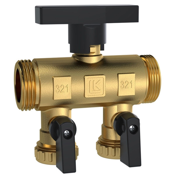 LK 321 MultiFill Solar-Kombiventil G 1" x G 3/4" 092320