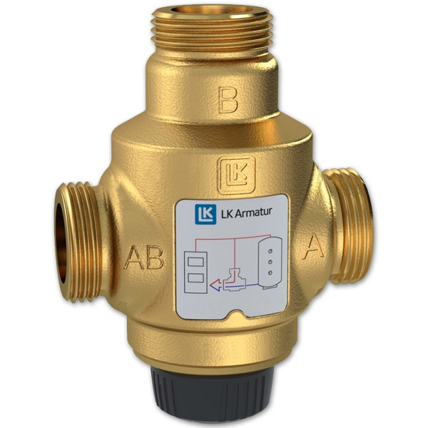 LK 823 ThermoVar R 182388 thermisches 3-Wege-Mischventil G 1 1/2" 55 - 70 °C für Heizungsanlagen