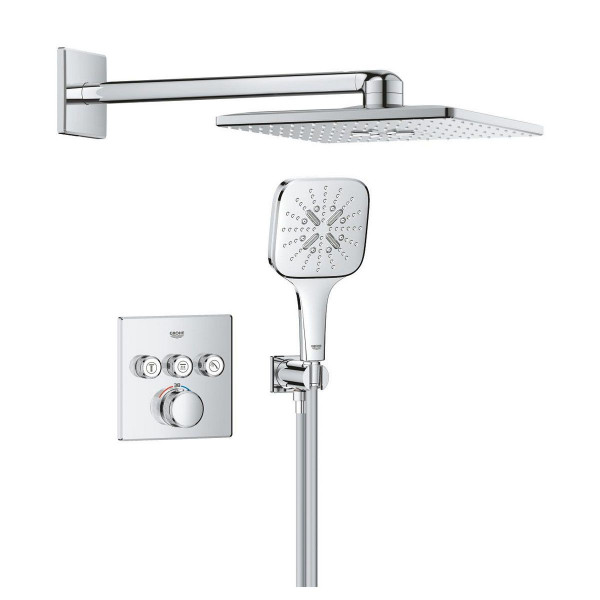 Grohe Grohtherm SmartControl Duschsystem Unterputz 1039980000 chrom