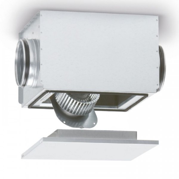 Helios Silentbox 9506 Radialrohrventilator SB 125 A schallgedämpft 1 PH