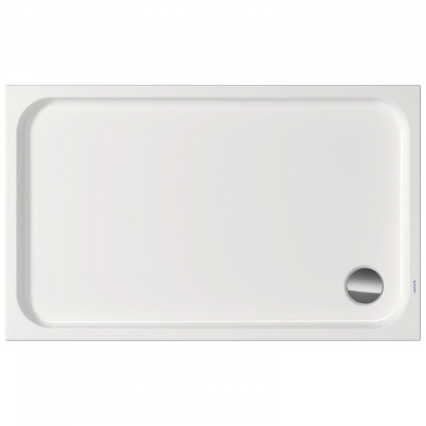 Duravit D-Code Duschwanne Rechteckig 1300x800x85 mm aus Acryl 720256000000000