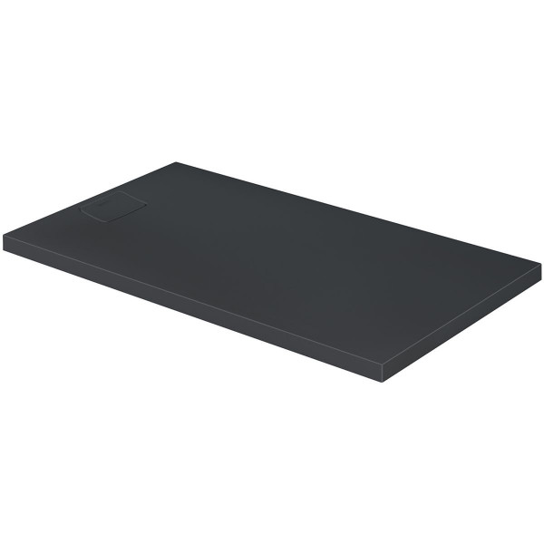 Duravit Stonetto Duschwanne 140x80x5cm Anthrazit DuraSolid Q Mineralguss 72021768
