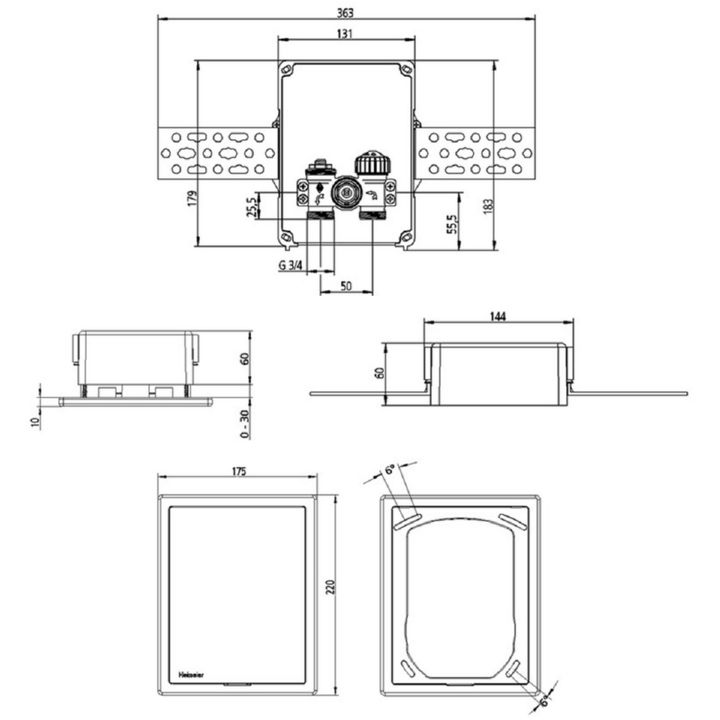 IMI Heimeier Multibox C/E Regelung 9308-00.800  Heizman24 - Handel für  Haus- und Gebäudetechnik