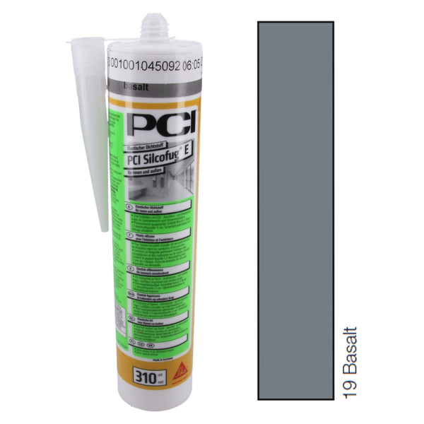 PCI Silcofug E 1x310 ml 2691/5 Silikon basalt Nr.19