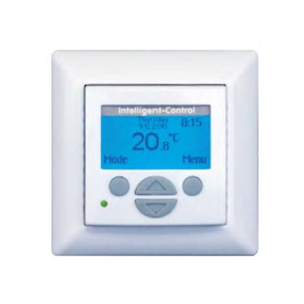 Eazy digitales Raumthermostat 230 Volt ETU-10300-0000 für Elektro-Fußbodenheizung