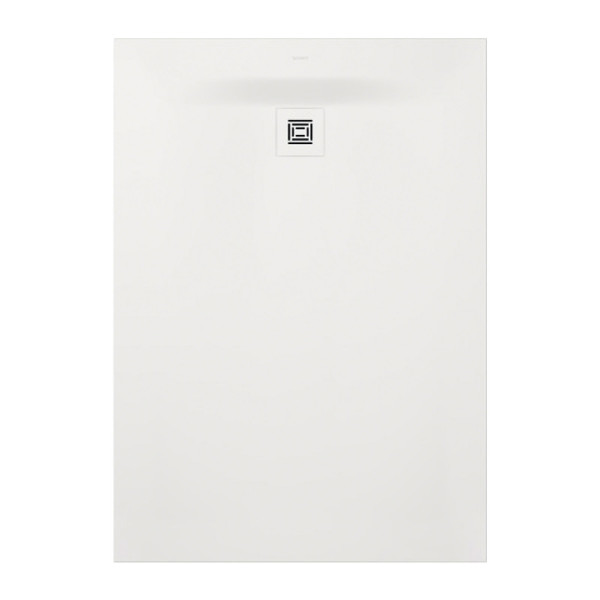 Duravit Sustano zuschneidbare Duschwanne 140 x 100 cm Weiß Matt DuraSolid Mineralguss