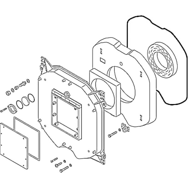 Buderus 63015445 Brennertür GE615 everp