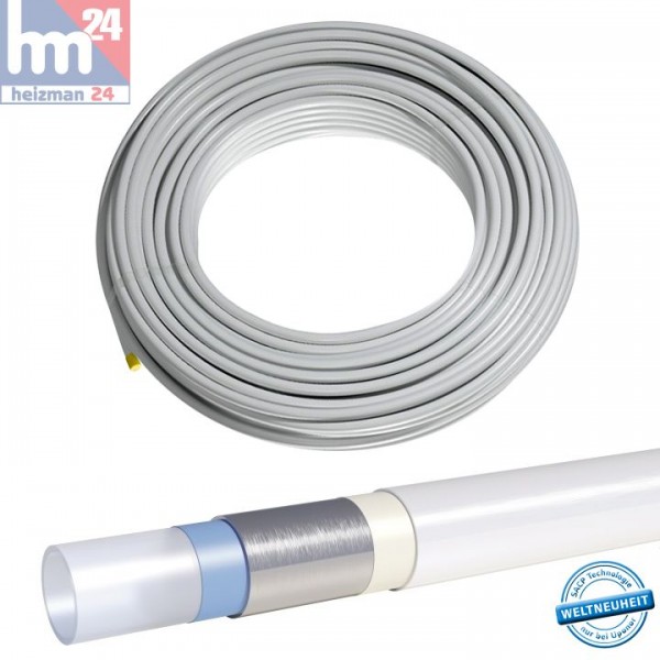 (2,05€/m) Uponor Uni Pipe Plus Mehrschichtverbundrohr 20x2,25 mm auf Rolle 100 m 1059579