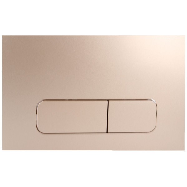 StarBlueDisc Betätigungsplatte Mocha 45 Champagne Gold für Geberit Spülkästen UP320, UP300, UP100