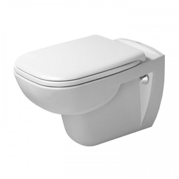 Duravit D-Code Wandtiefspül-WC 2570090000 Rimless® spülrandlos inkl. WC-Sitz