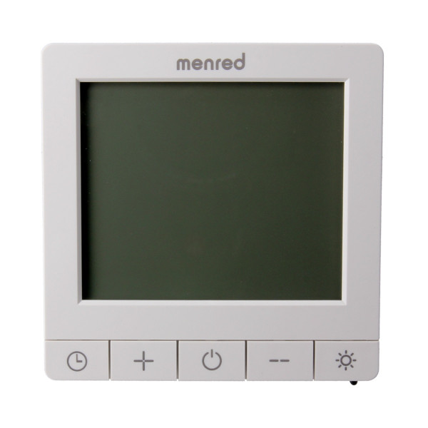 Menred RT51.36i elektr. Raumthermostat Unterputz 230 V mit WiFi-Funktion und MR7-3380 Bodenfühler