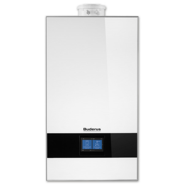 Buderus Logamax Plus GB182i.2 Gas-Brennwert-Therme 15kW Erdgas 2H 7736902129 m. Bedieneinheit