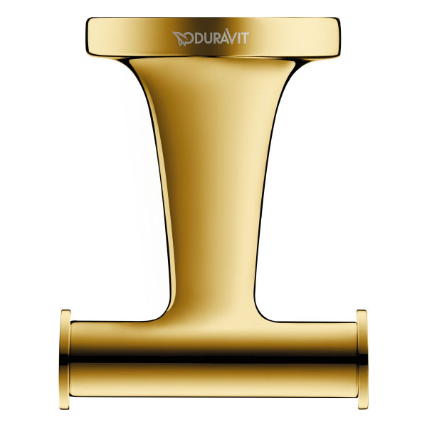 Duravit Handtuchhaken doppelt Starck T gold glänzend 0099303400