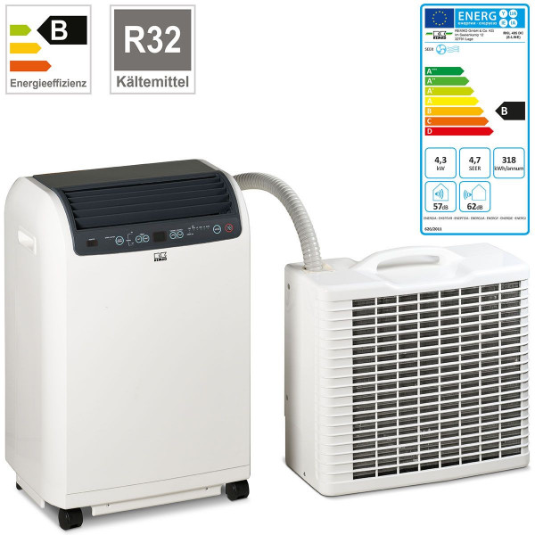 Remko RKL 495 DC Raumklimagerät 4,3 kW mobile Klimaanlage 1616495 Mono-Split