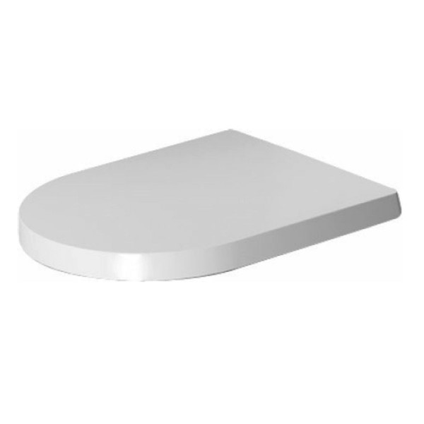 Duravit ME by Starck WC-Sitz weiß 002001 mit Edelstahlschanieren ohne Absenkautomatik