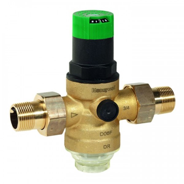 Honeywell Druckminderer D06F-1/2A mit Einstellanzeige 5627259
