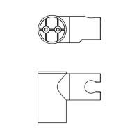 Vorschau: Ideal Standard Idealrain schwenkbarer Brausehalter B9468AA Vorschau: Ideal Standard Idealrain schwenkbarer Brausehalter B9468AA