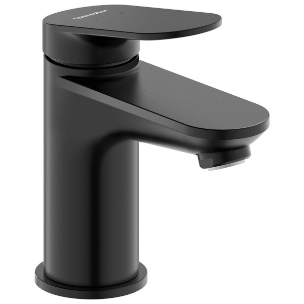 Duravit Wave Einhebel-Waschtischmischer Größe S Schwarz Matt WA1010002046