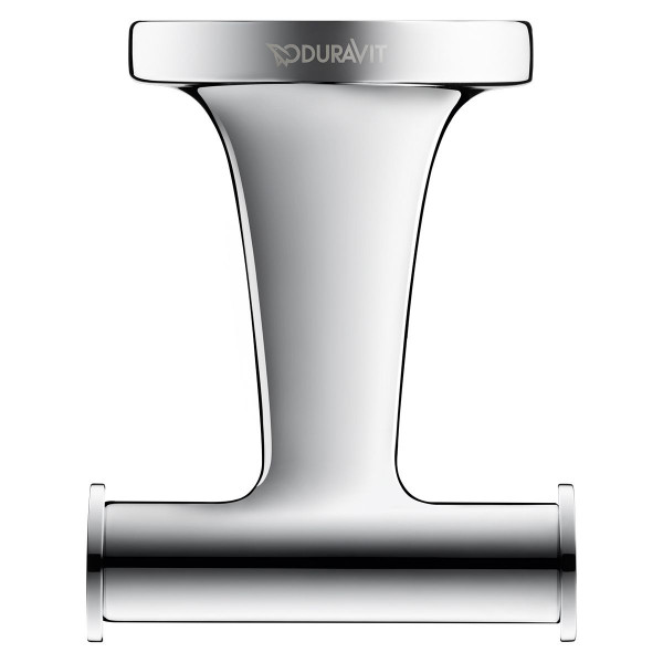 Duravit Handtuchhaken doppelt in Chrom Serie Starck T 0099301000