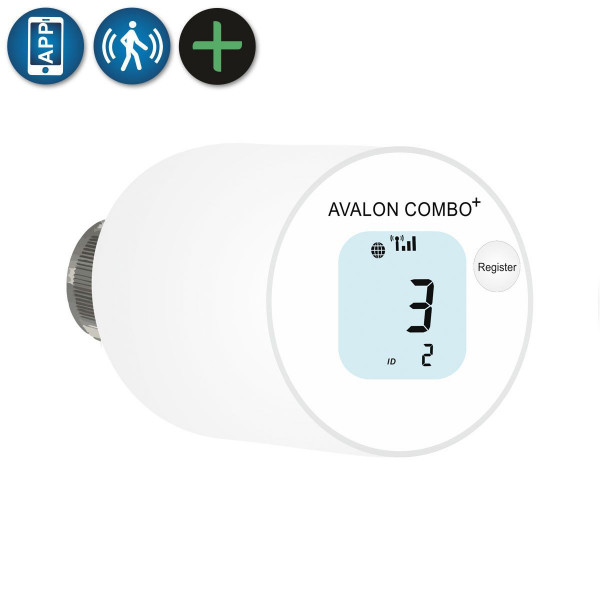 Blossom-ic Avalon Combo+ Heizkörperstellantrieb Funk ACST-3978 für hydraulischen Abgleich