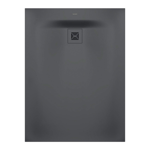 Duravit Sustano zuschneidbare Duschwanne 120 x 90 cm Dunkelgrau Matt DuraSolid Mineralguss