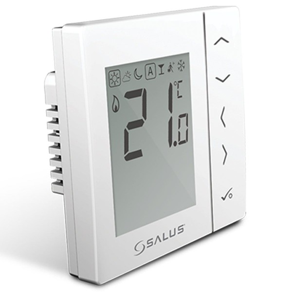 Salus VS35W digitaler Raumthermostat 112645 Weiß 230 Volt