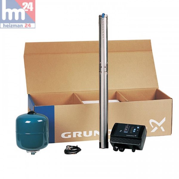 Grundfos Konstantdruck-Wasservers.-Paket 96524501 inkl. Pumpe SQE 3-65, MAG und Zubehör