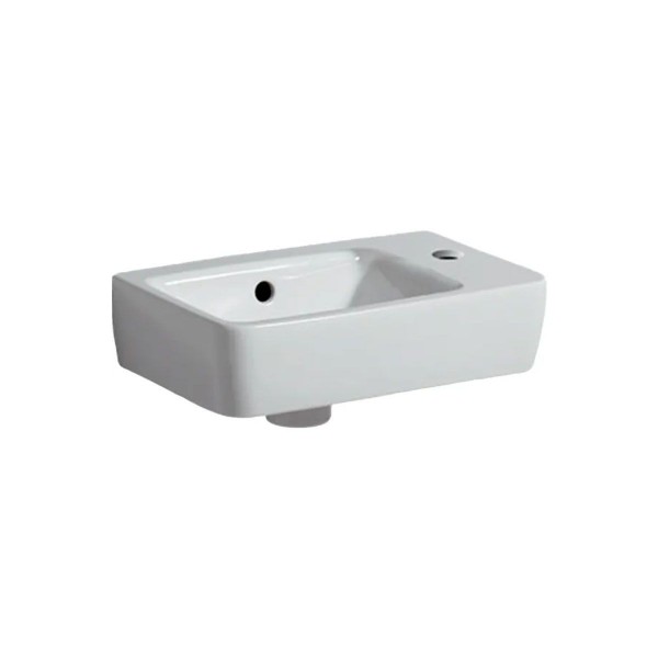 Geberit Renova Compact Handwaschbecken 40x25 cm 276140000 in weiß