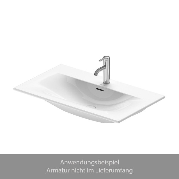 Duravit Viu Möbelwaschtisch 83 x 49 cm Weiß 2344830000