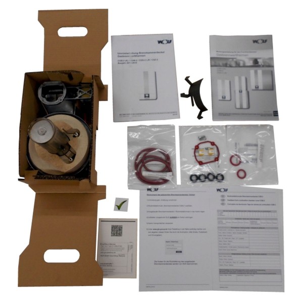 WOLF Umrüstset für Brennkammerdeckel CGB-2 LB2-3 8614983