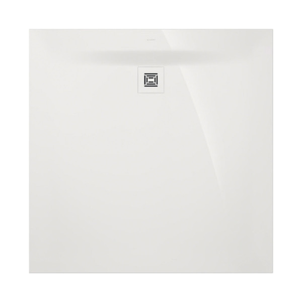 Duravit Sustano zuschneidbare Duschwanne 120 x 120 cm Weiß Glänzend DuraSolid Mineralguss