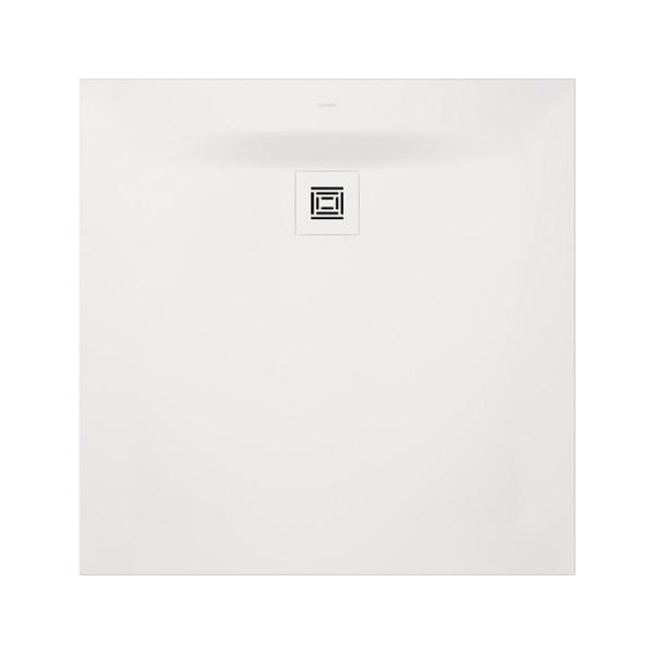 Duravit Sustano zuschneidbare Duschwanne 100 x 100 cm Weiß Matt DuraSolid Mineralguss