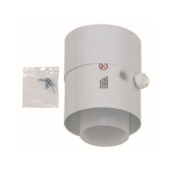 Vaillant Zwischenstück mit Prüföffnungen für Luft-/Abgasführung 301369